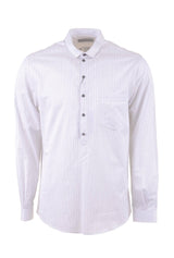 Dolce & Gabbana Men Exclusive Long Sleeve Stripes Shirt