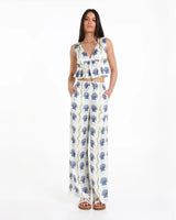 Lost In Lunar Milana Top - Amalfi Print