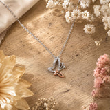 Krystal Couture Butterfly Buff Necklace Embellished with SWAROVSKI Crystals