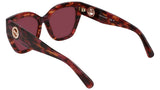 Longchamp LO741S Womens Sunglasses - Textured Red
