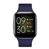 Bluetooth Smart Watch 1.6" TFT 2.5D Touch Screen Temperature Heart Rate Blood Pressure BT 5.0 - Blue