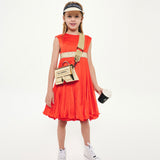 Karl Lagerfeld Girls Fete Musique D3 Dress - Orange