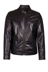 Mens Black Leather Jacket