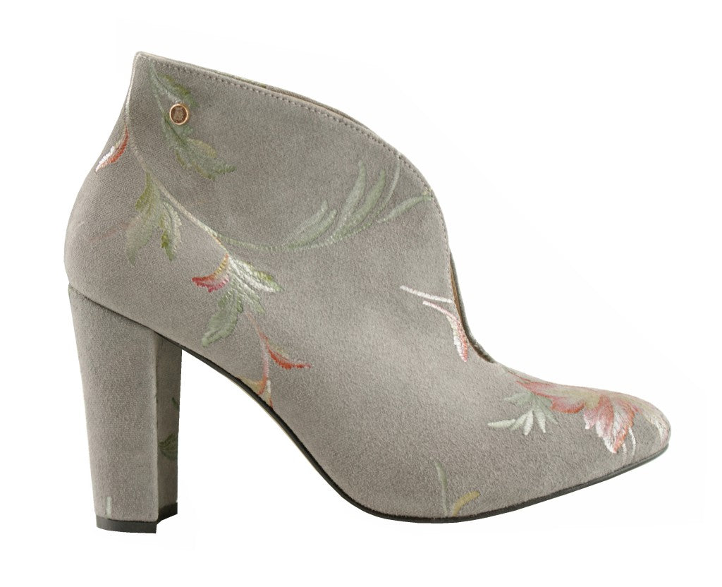 Bosccolo Womens Boots - Leaves Grey