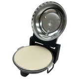 TODO 1400W Electric Pizza Maker Pizza Oven 30cm Ceramic Stone Plate 420A„ƒ Temperature - Black