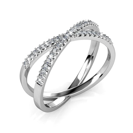 Krystal Couture Synergy Ring Embellished with SWAROVSKI Crystals