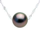 Necklace Prestige Tahitian Pearl White Gold 8-9mm