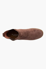 Silver Lining Tahlia Velour Mid Brown