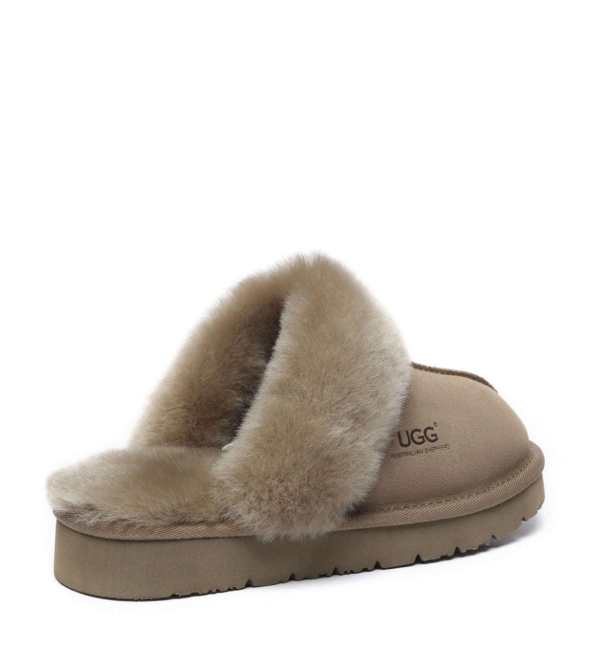 Australian Shepherd UGG Muffin Slipper Special - Caribou