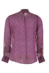 Dolce & Gabbana Men Animal Print Long Sleeve Shirt
