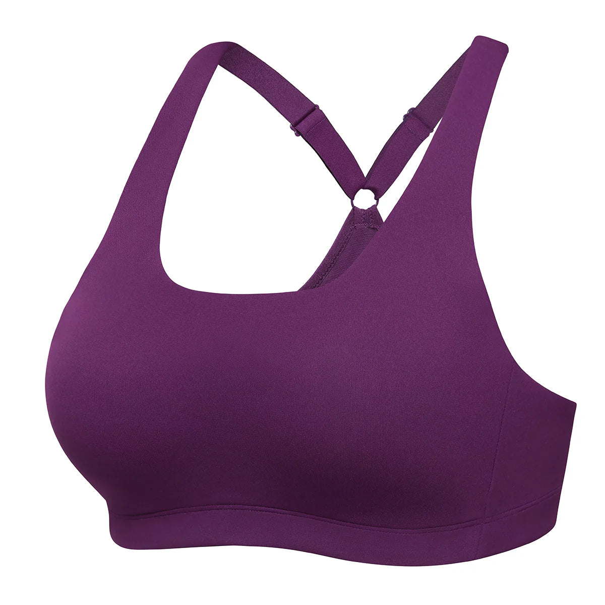 Power On High Impact Padded Sports Bras - Purple