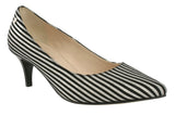 Bosccolo Womens High Heels - Silver/Black