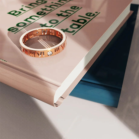 Bullion Gold Roman Reign Ring