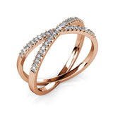 Krystal Couture Synergy Ring Embellished with SWAROVSKI Crystals