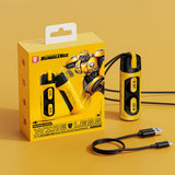 Transformers TWS Wireless Earbud Low Latency Earphones Bluetooth V5.4 TF-T11 - Yellow