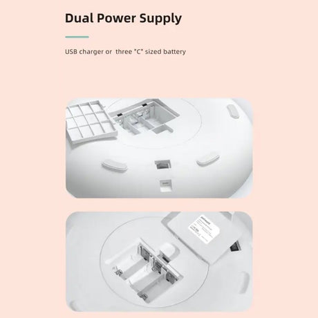 TODO Automatic Pet Feeder 180ml x6 Meal Digital Lcd Dog Cat Food Bowl Timer White