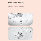 TODO 180ml x6 Meal Digital Lcd Automatic Pet Feeder Dog Cat Food Bowl Timer Pink