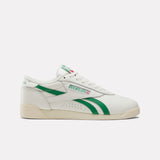 Reebok Womens Freestyle Lo Chalk/Glengreen/Paperwhite