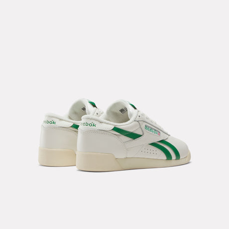 Reebok Womens Freestyle Lo Chalk/Glengreen/Paperwhite