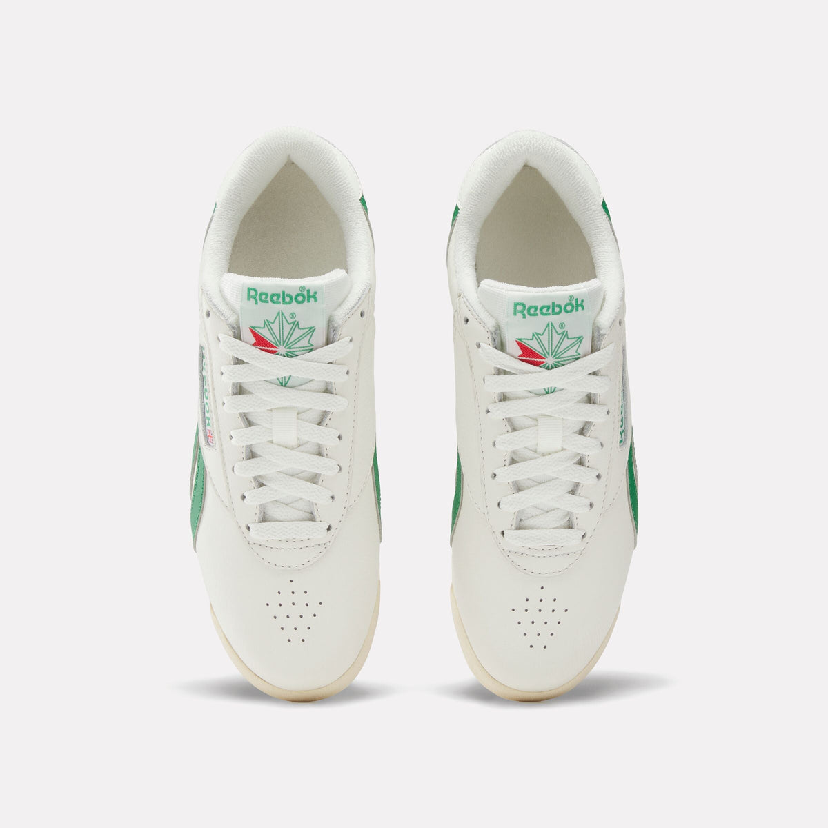 Reebok Womens Freestyle Lo Chalk/Glengreen/Paperwhite