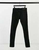 French Connection Super Skinny Stretch Jeans In Black