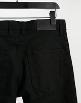 French Connection Super Skinny Stretch Jeans In Black