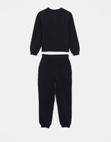 Asos Design Petite Tracksuit Ultimate Sweat / Jogger With Tie In Cotton