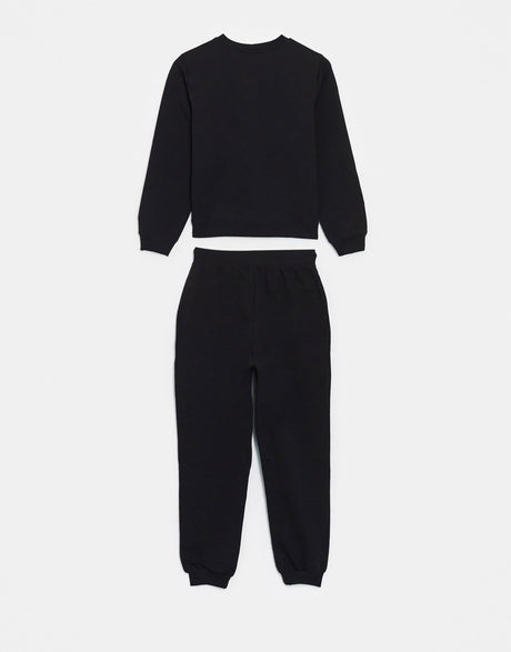 Asos Design Petite Tracksuit Ultimate Sweat / Jogger With Tie In Cotton