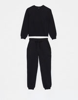 Asos Design Petite Tracksuit Ultimate Sweat / Jogger With Tie In Cotton
