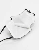 ASOS DESIGN 3 pack face coverings with adjustable straps and nose clip in black - BLACK