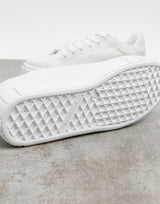 Asos Design Drummer Chunky Lace Up Trainers In White