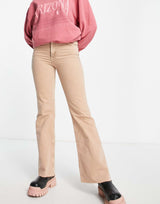 Reclaimed Vintage Inspired '99 Flare Jean In Washed Sand
