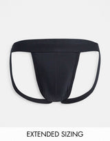 Asos Design Tanga Jock Strap In Black