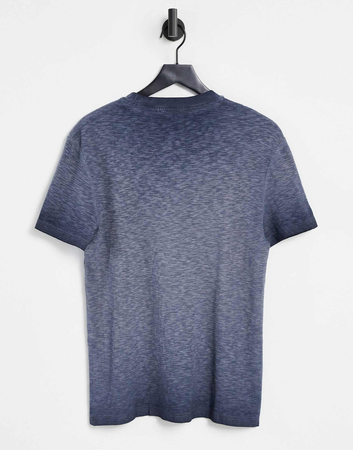 Asos Design T-Shirt In Washed Textured Jersey With Text Print