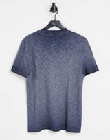 Asos Design T-Shirt In Washed Textured Jersey With Text Print
