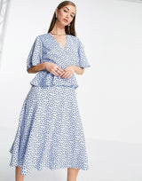 Ted Baker Mabbel Dress In Blue