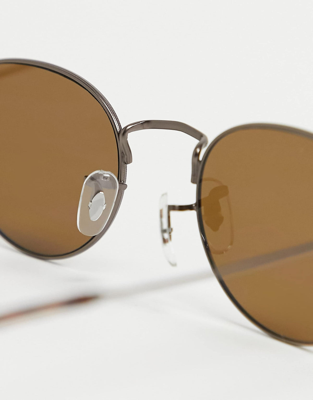 A.Kjaerbede Hello Unisex Round Sunglasses In Brown