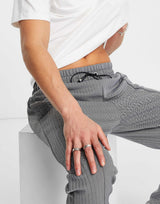River Island Herringbone Jogger And T-Shirt Set