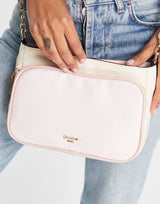 Dune Nylon Crossbody Bag In Black
