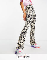Collusion Printed Flare Co-Ord