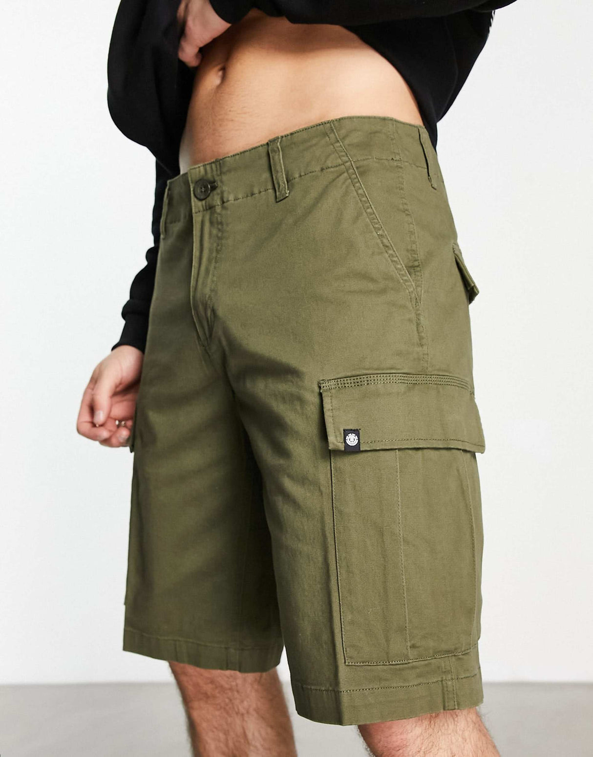 Element Sawyer Classic Chino Shorts In Khaki