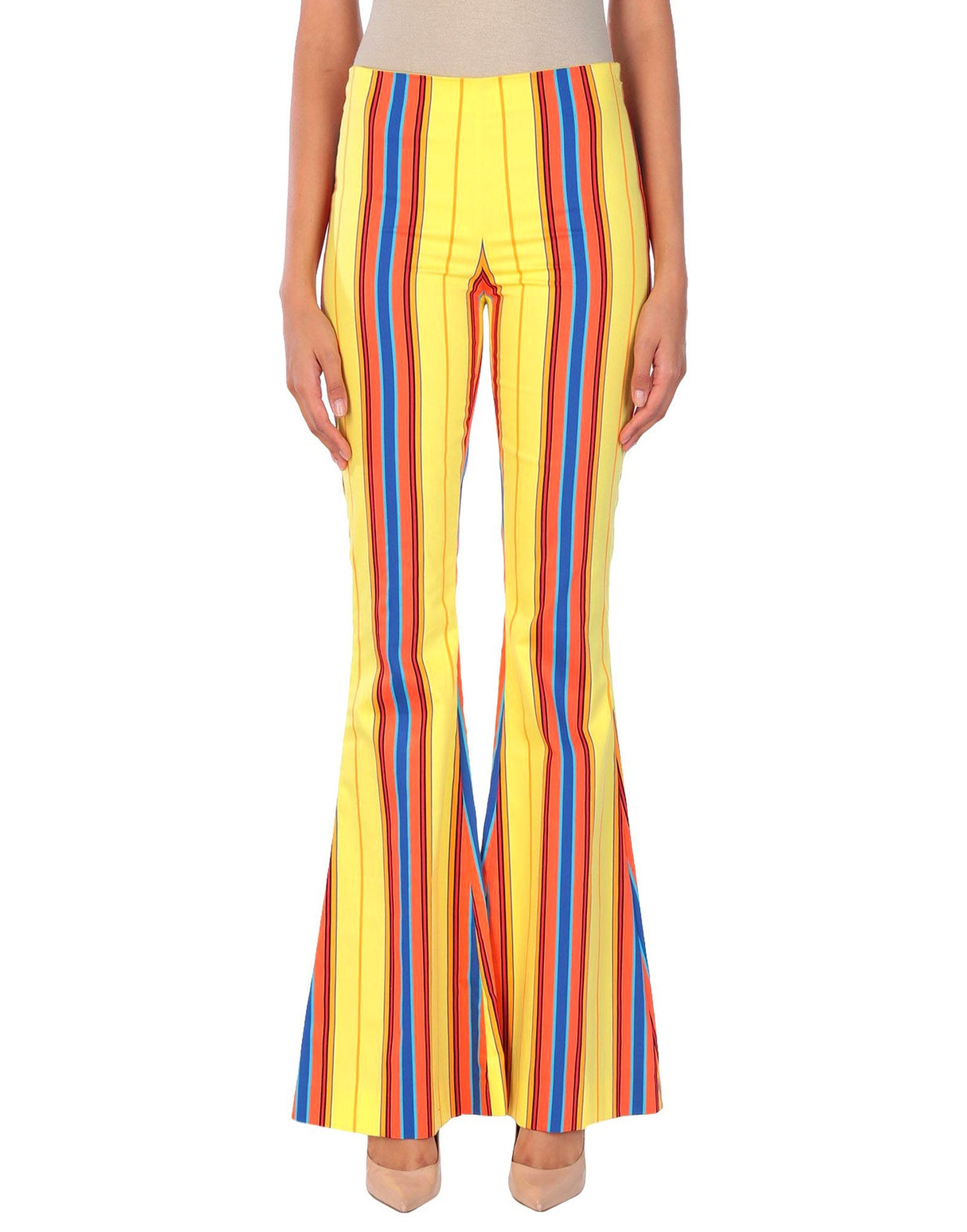 Moschino Womens Pants - Yellow