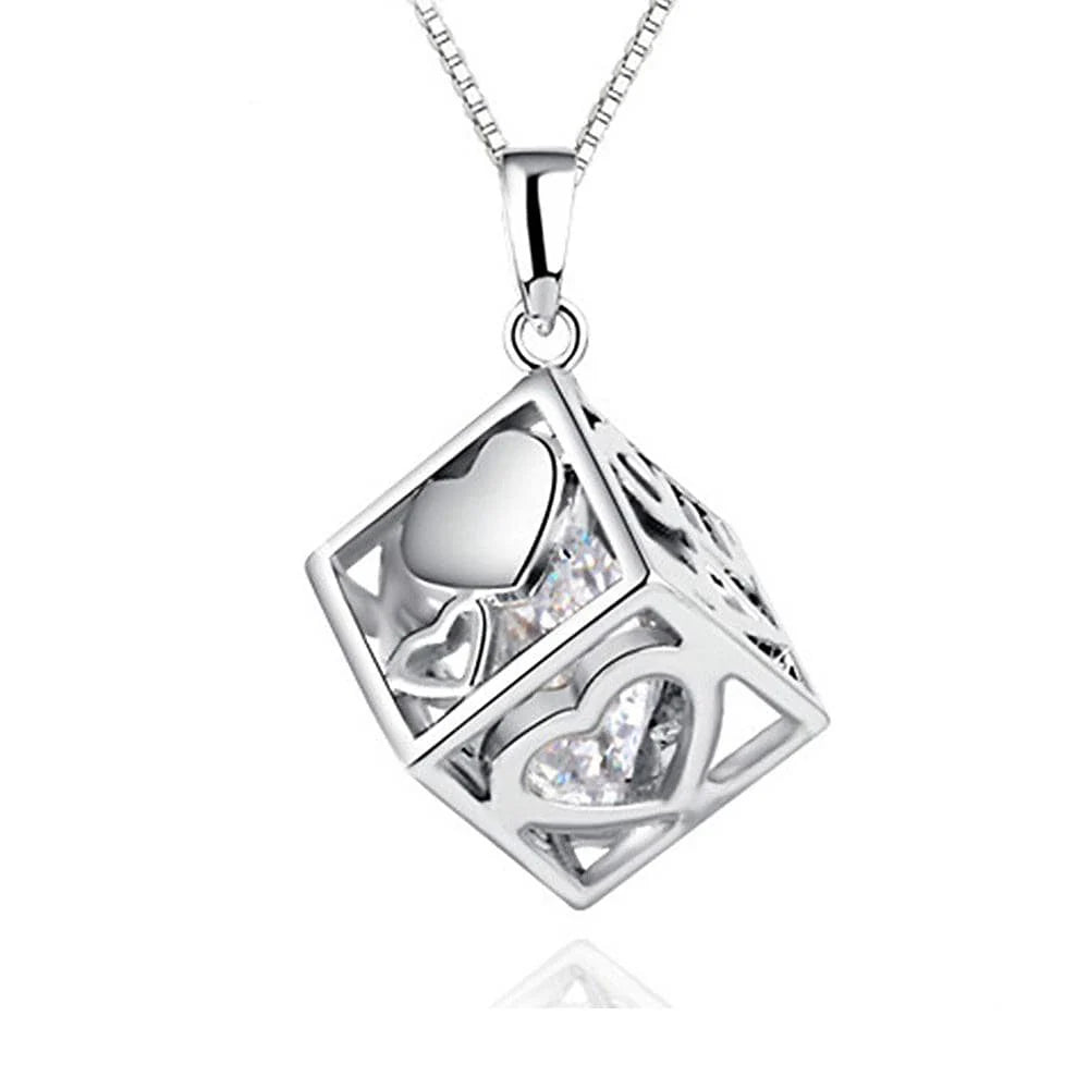 Cubic Love Necklace