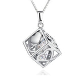 Cubic Love Necklace