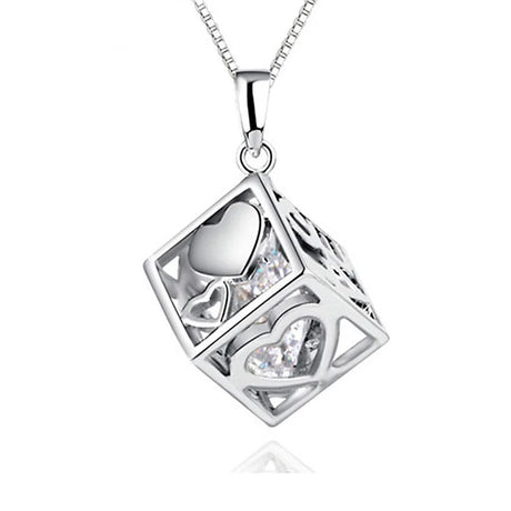 Cubic Love Necklace