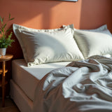 Royal Comfort Balmain 1000TC Bamboo cotton Sheet Sets- Cool Grey