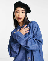 Cotton:On Dad Shirt In Denim Blue