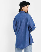 Cotton:On Dad Shirt In Denim Blue