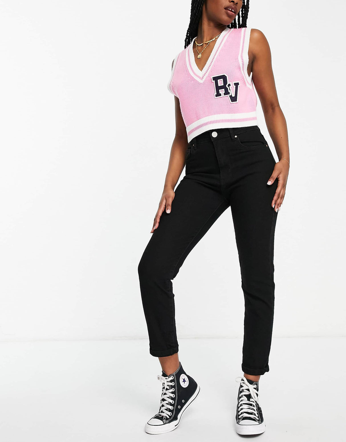 Cotton:On Stretch Mom Jean In Black