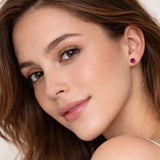 Krystal Couture Apex Krystal Studs Embellished with Swarovski Crystals